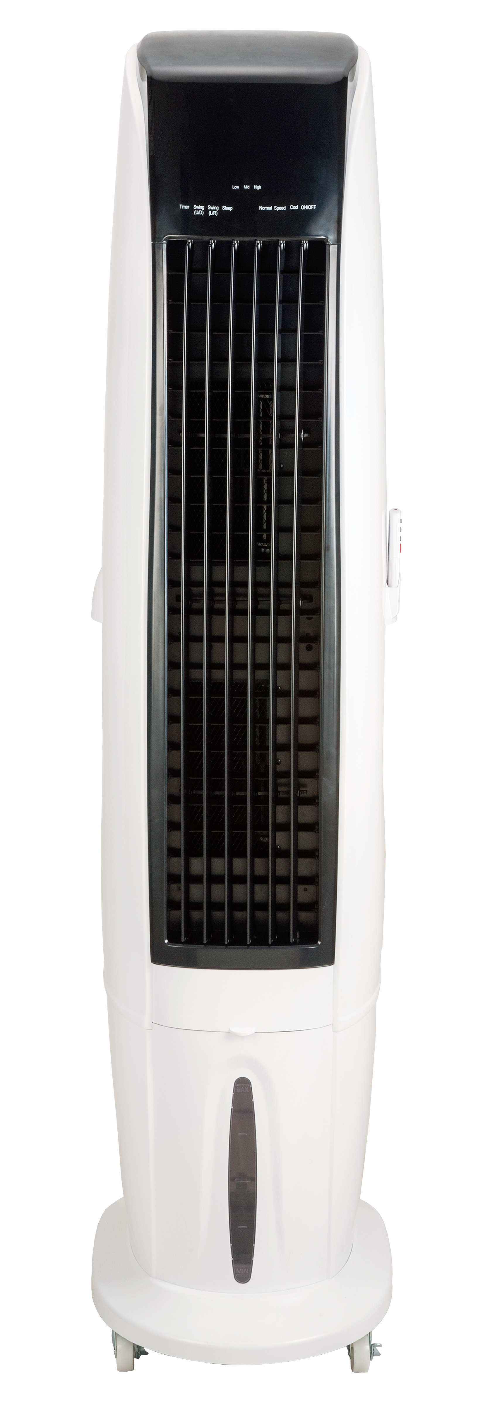 Helenbo Refroidisseur d'air par évaporation portable 2 modes 6 vitesses Refroidisseur de marais avec humidificateur Minuterie 24 heures et climatiseur de refroidissement par eau pivotant à 120 ° pour intérieur et extérieur