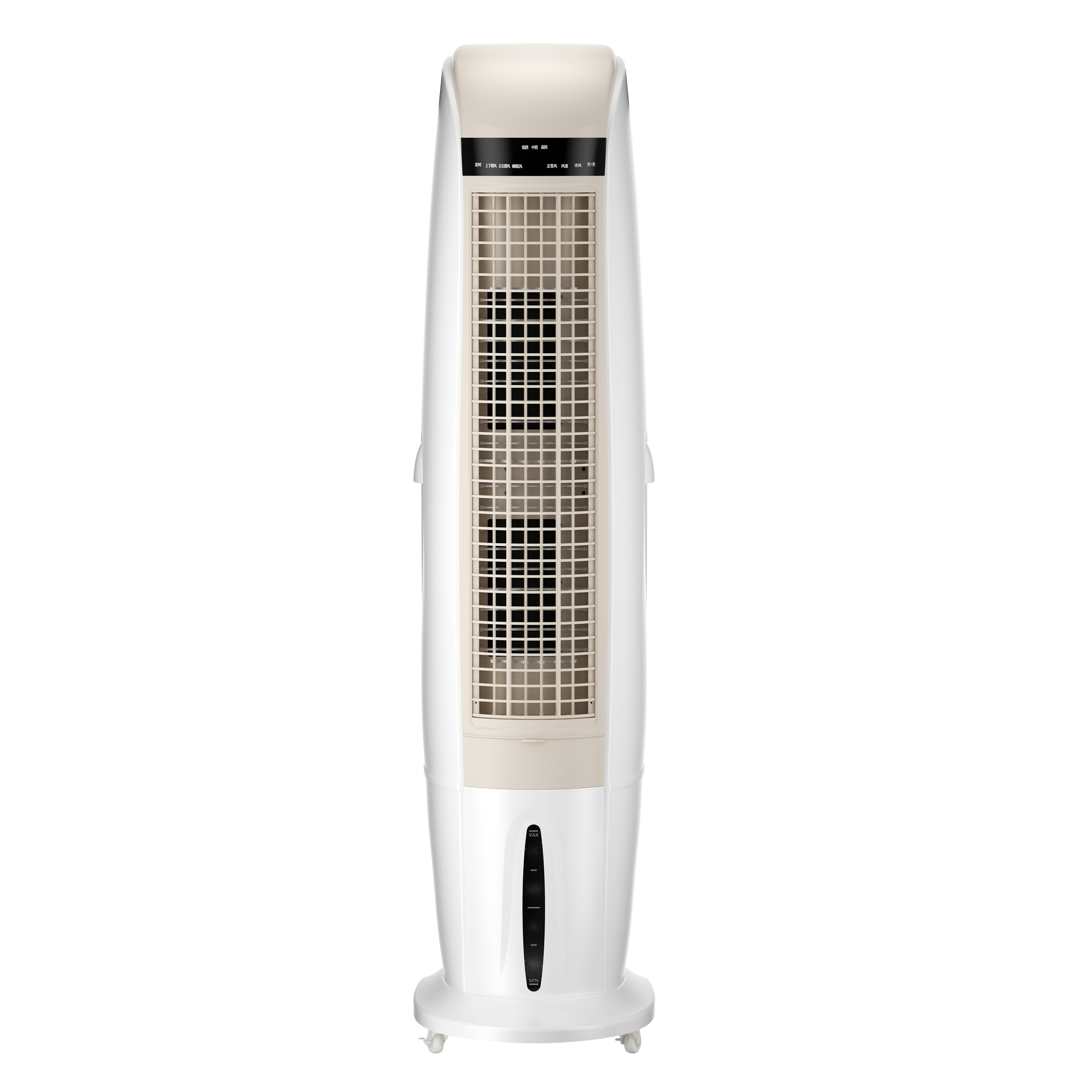 Refroidisseur d'air mobile amovible Ventilateur de refroidissement rapide Air Conditionneur de refroidisseur d'air évaporatif portable 