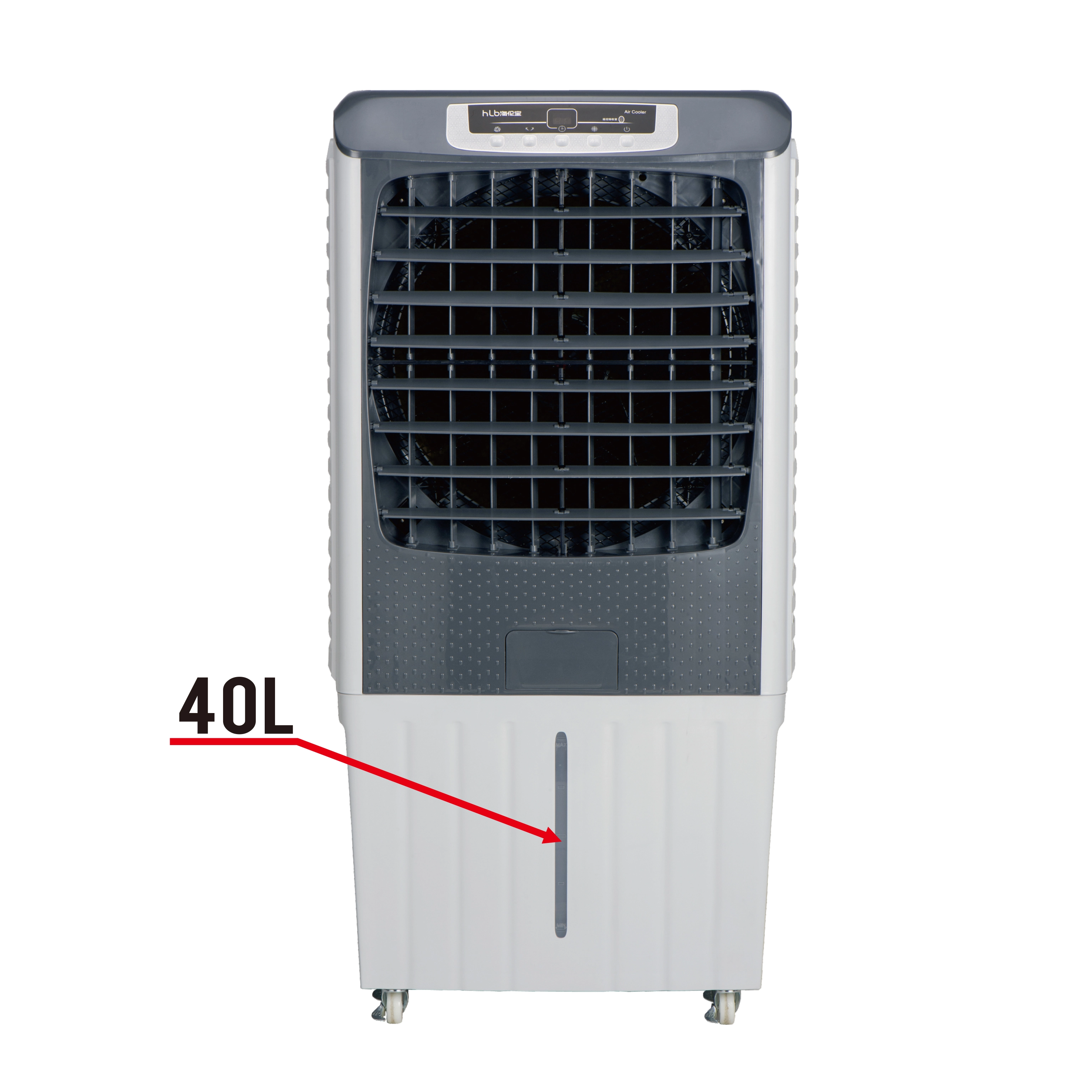 Refroidisseur d'air commercial portatif évaporatif extérieur 40L