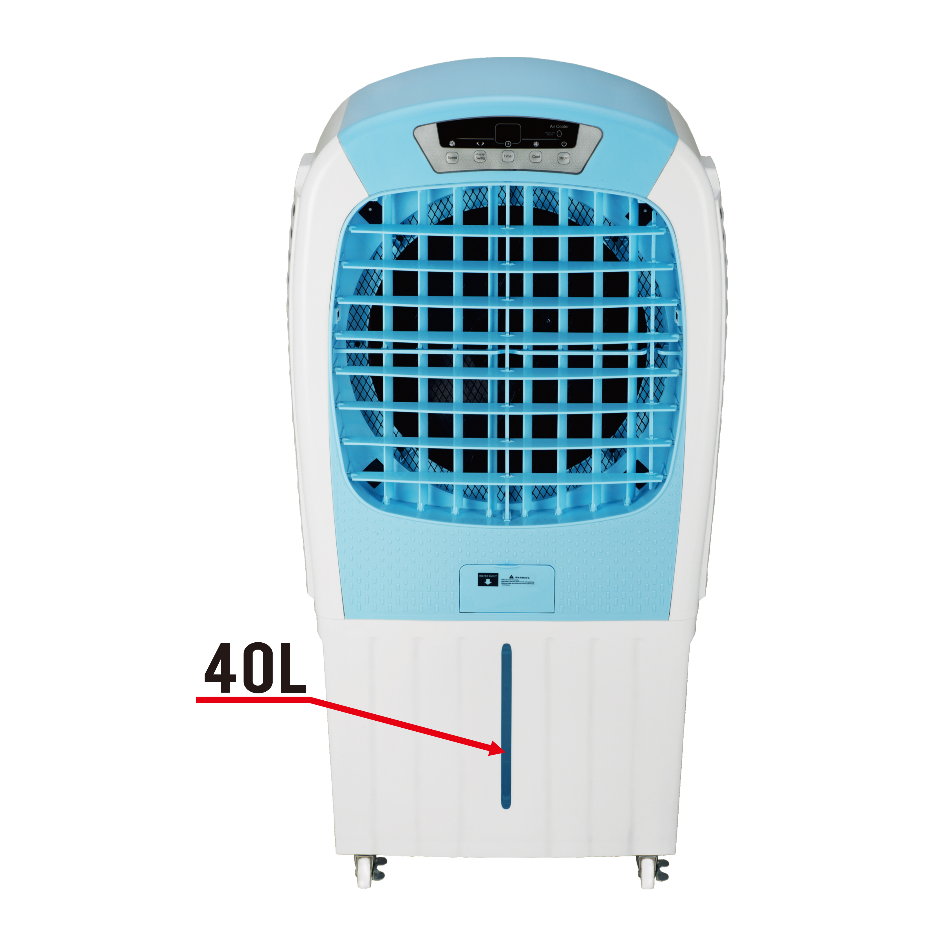 Refroidisseur d'air portable évaporatif intérieur et extérieur pour le refroidissement